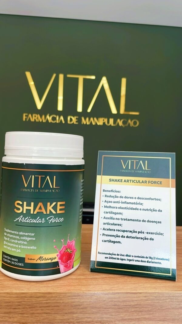 ADEUS DORES ARTICULARES -SHAKE PARA ARTICULAÇÕES